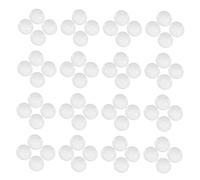 STOBAZA Billes de Verre Plates Transparentes 12-14 Mm, 200 Pièces pour Aquarium et Décoration de Jardin, Galets D’Aquarium Non Flottants, Perles Décoratives Polyvalentes pour