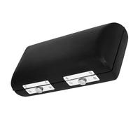 STOBAZA Boîte de Rangement pour Tête de Flûte Étui Compact Cuir Synthétique Protège Embouchure et Petits Objets Léger et Portable pour Musicien Flûtiste