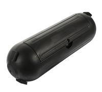 STOBAZA Boîte Étanche de Jonction Électrique en Plastique Noir pour Protection Extérieure et Intérieure, Protège-câbles Joint D'étanchéité pour Rallonge Électrique Sécurisée