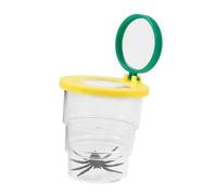 STOBAZA Boîte Observation Insectes Avec Loupe Visionneuse Pour Garçon Fille Étui Observation Attrape-insectes Boîte à Insectes Grossissante