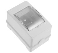 STOBAZA Boîtier de Distribution Électrique Étanche Voies avec Fenêtre Transparente Protection Circuit Breaker Plastique PC Robuste pour Usage Intérieur et Extérieur