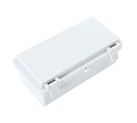 STOBAZA Boîtier Électrique Étanche Abs pour Dérivation Extérieure Boîte de Jonction Robuste Protection la Poussière et Intempéries Installation Pratique pour Projets Électriques