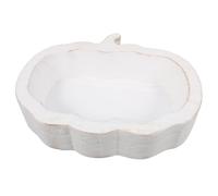 STOBAZA Bol en Bois Forme Citrouille pour Fruits et Salades, Récipient de Présentation Résistant à L'usure Design Décoratif pour Dortoirs et Hôtels