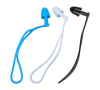 STOBAZA Bouchons D’oreille Étanches en Silicone 3 Paires pour Natation, Surf, Protection Auditive Adulte et Garçon et Filles, Confort sans Irritation, Coffret Multi-couleurs