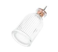 STOBAZA Bouteille Verre Gravé Rétro pour Bitters et Absinthe Flacon Doseur Professionnel pour Bar Bouteille à Embout avec Bouchon Outil Cocktail Élégant et Robuste