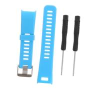 STOBAZA Bracelet de Montre Silicone pour Hommes Replacement Band Accessoire pour Montre Connectée avec Fermoir Rapide Compatible avec Garmin Hr