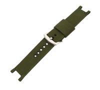 STOBAZA Bracelet Montre Nylon pour Montre Connectée Modèle A1918 Ajustable Confortable et Compatible Sport Extérieur Homme Militaire 22mm Vert Armée