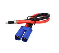 STOBAZA Câble Adaptateur de Démarrage d’Urgence Voiture 02 M Étanche Fiche Mâle Connecteur Isolant Électrique pour Batterie Automobile et Alimentation Solaire