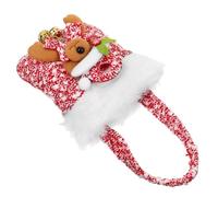 STOBAZA Cadeau de Noël Petit Format Réutilisable pour Bonbons et Petits Fourre Tout Portable pour Fête Sûr et Pratique