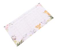 STOBAZA Calendrier Mural de Prédiction Date d'Accouchement en Papier Rose Calendrier Mensuel Grand Format pour Bébé Pratique pour Maison et Bureau Naissance