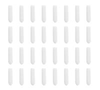 STOBAZA Capuchons de Protection pour Couvercle de Panier de Lave-vaisselle Embouts Flexibles Caoutchouc Souple Antirayures Kit de Blanc Perlé pour Protection et Entretien Facile