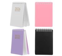 STOBAZA Carnet Notes Spirale Format Poche Agenda Journalier Compact Organiseur Calendrier Portable Petit Calepin Esthétique Planificateur Quotidien Pratique