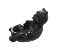 STOBAZA Cendrier Original Résine Forme Chien Décor Intérieur Résistant Et Facile à Nettoyer Accessoire Fumeur pour Bureau Salon Et Table Basse Cadeau Fumeur Amusant