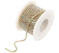 STOBAZA Chaîne Strass Brillant à Coudre Yards Ruban Trimming Claw DIY pour Vêtements Accessoires Téléphone et Décoration Artisanale
