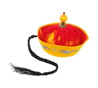 STOBAZA Chapeau D'Opéra Ancien Accessoire De Costume Chinois Chapeau De Cour Royale D'Empereur Chinois Rétro Bonnet Oriental