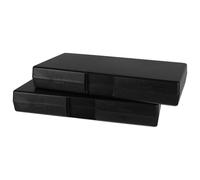 STOBAZA Coffret de Rangement Portable pour Micromètres Extérieur 50-75 MM, Boîte Antichoc Robuste à Double Compartiment pour Protection et Transport D’Outils de Précision Industriels,