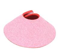 STOBAZA Collerette Conique pour Oiseau en Cuir Microfibre Rose, Protège-Cou Confortable Empêchant Les Oiseaux de Se Pincer, Accessoire pour Perroquets en Volière