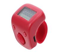 STOBAZA Compteur Doigt Rechargeable Électronique avec Anneau Silencieux et Compact Compteur Digital Pratique pour Méditation Statistiques et Gestion Quotidienne