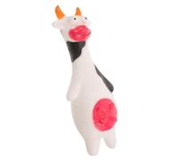 STOBAZA Couineur en Latex pour Chiot, Léger, pour Mâcher et Dresser | Forme Vache, Stimule L’esprit et L’activité, Adapté aux Jeux Interactifs des Chiots et Petits Chiens