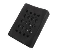 STOBAZA Coussin Cervical Noir pour Fauteuil de Shampoing en Pvc et Éponge, Facile à Nettoyer, Réduit la Pression Tête et Cou, pour Salon de Coiffure ou Usage Domestique