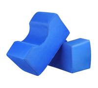 STOBAZA Coussin de Soutien Bleu 2pcs en Polyester et Mousse pour Protection Main et Pied, Lavable, pour Usage et Domicile, Soulagement des Escarres et Élévation