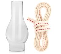 STOBAZA Couvercle De Lampe à Huile Verre Couvercle Lampe Rétro De Camping Cheminée à Huile