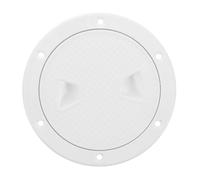 STOBAZA Couvercle Inspection Rond Abs pour Trappe de Visite Bateau Étanche et Robuste Protection Pont pour Yacht RV et Kayak Installation Facile