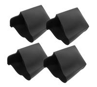 STOBAZA Couvercle intérieur en silicone de ragoût bol en silicone insert de revêtement de cuisinière Lignes d'itinéraire Gel de silice Noir