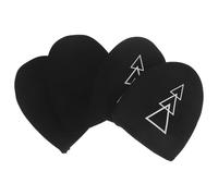 STOBAZA Couvre-Chaussures de Vélo Imperméables en Néoprène Demi-Chaussures Taille Unique Protection Thermique et Anti-Pluie pour Cyclisme Route et VTT 2 Paires Éléments Réfléchissants