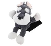 STOBAZA Couvre-Clubs de Golf en Peluche avec Motif Schnauzer Housse de Driver Rembourrée Légère et Solide Protection Anti-Rayures pour Golf Amusants et Originaux Présent