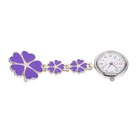 STOBAZA Créative Montre de Poche Pourpre à Cinq Cœurs Infirmière