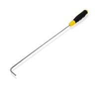 STOBAZA Crochet de Levage pour Regard Acier et Caoutchouc Crochet Porte Volet Coulissant Résistant Corrosion Outil Pratique pour Ouverture de Trappe et Volets Manœuvrables Poignée