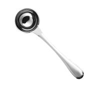 STOBAZA Cuillère Doseuse à Café Acier Inoxydable Cuillère Mesure Lisse et Polyvalente pour Poudre de Lait Épices et Sucre Résistante et Facile à Nettoyer Compatible Usage Domestique et