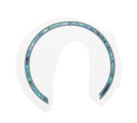 STOBAZA Décoration Rosace Guitare Autocollante Bleu Ciel Effet Couleur Changeante Sans Trace pour Guitare Classique