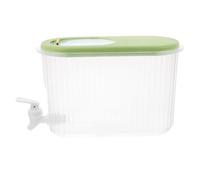 STOBAZA Distributeur de Jus Réfrigéré avec Robinet Rangement Compact pour Boissons Fraîches Thé Aux Fruits Jus et Sodas Conteneur Réutilisable pour Cuisine et
