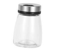 STOBAZA Distributeur de Sel Verre Borosilicaté Résistant Chaleur avec Doseur Précis pour Sel Sucre et Épices Flacon Multifonction pour Cuisine Quotidienne