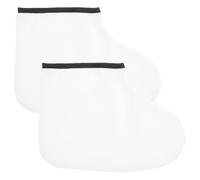 STOBAZA Doublures de Recharge de Paraffine en Coton et Velours pour Pieds, Chaussettes Soin Pied Hydratantes, Confortables et Chaudes, pour Salons de Beauté