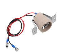 STOBAZA Douille de Lampe de Remplacement pour Machine à Pop-corn Commerciale avec Faisceau de Câbles Résistant la Chaleur, Accessoire Électrique Sécurisé Compatible, pour Réparation