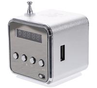STOBAZA Enceinte sans Fil Portable Mini avec Écran, Haut-Parleur Compact pour Musique Mobile, Compatible Mp3, pour Usage Extérieur et Randonnée