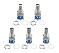 STOBAZA Encodeur numérique minuscule 5pcs de remplacement, alliage de zinc et cuivre, contrôle flexible à 2 niveaux et 2 à 5 positions, pour appareils électroménagers