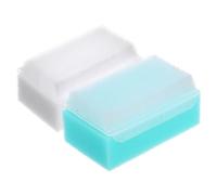 STOBAZA Ensemble 2pcs Brosse Sensorielle Manche pour Bébé, Éponges Sûres en Plastique et Éponge, Facile à Entretenir, Bain Lavage des Mains
