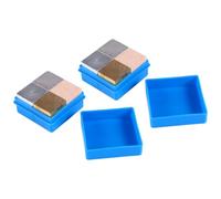 STOBAZA Ensemble De 8 Cubes Éducatifs De 2 Cm En Cuivre, Fer, Aluminium Et Bois Pour Étude De La Densité, Expérience De Gravité Spécifique Et Analyse Du Volume En Laboratoire