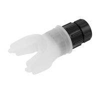 STOBAZA Entraîneur de Capacité Pulmonaire en Silicone et Abs Portable Résistance Réglable, Solide et Fiable pour Exercices de Respiration Profonde en Voyage et Entraînement
