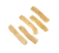 STOBAZA Éponge Luffa Naturelle 5Pcs Éponge Exfoliante Multifonctionnelle Matériau Naturel Outil de Nettoyage pour Animaux de Compagnie Bain Soins Peau