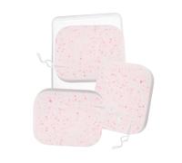 STOBAZA Éponge Visage Multifonction Réutilisable Pva Souple Nettoyage Quotidien Démaquillant Portable pour Soins Peau Femme avec Boîte de Rangement