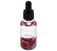 STOBAZA Essentielle de Rose pour Visage et Corps en Verre Rouge, Application Douce et Sûre, Éclaircit le Teint, pour Corporel et Soin des Cheveux