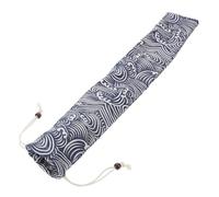 STOBAZA Étui Batterie Léger et Pliable, Housse de Rangement Longue Cordon de Serrage, Tissu Résistant Facile à Nettoyer, Paquet Pratique pour Balais et Bâtons de Percussion, pour Concerts