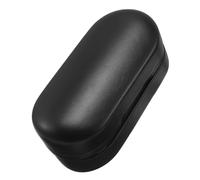 STOBAZA Étui Rigide Double Couche pour Lunettes de Soleil Grand Format, Boîte de Rangement Noire, Protection Individuelle Compartiments, pour Voyage et Sorties