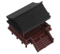 STOBAZA Figurine Pavillon Décoration Aquarium Style Traditionnel Chinois Ornements Aménagement Paysager Terrarium