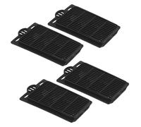 STOBAZA Filtre pour Aquarium Pack de 4 Pièces Noir Structure Multicouche en Plastique Entretien Simple et Capture Optimale des Particules pour Poissons et Poissons Rouges